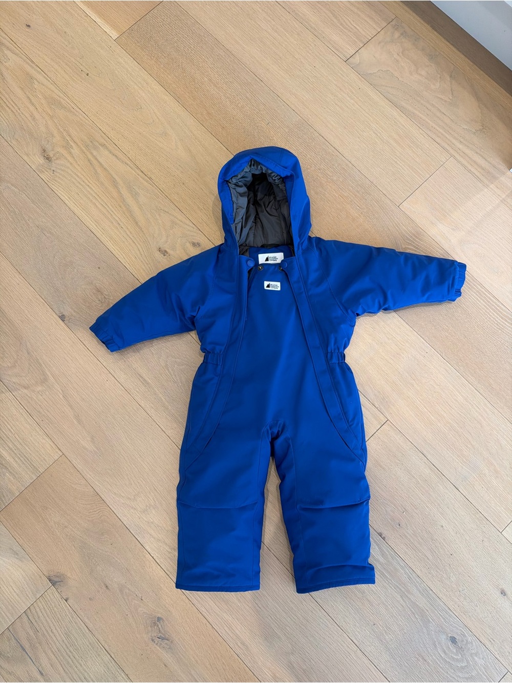 MEC Kids Blue Hooded Puffer Snowsuit
